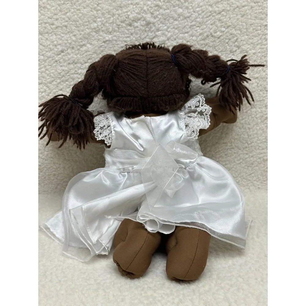 Vintage Cabbage Patch Kids African American Doll Brown Hair Original Tag